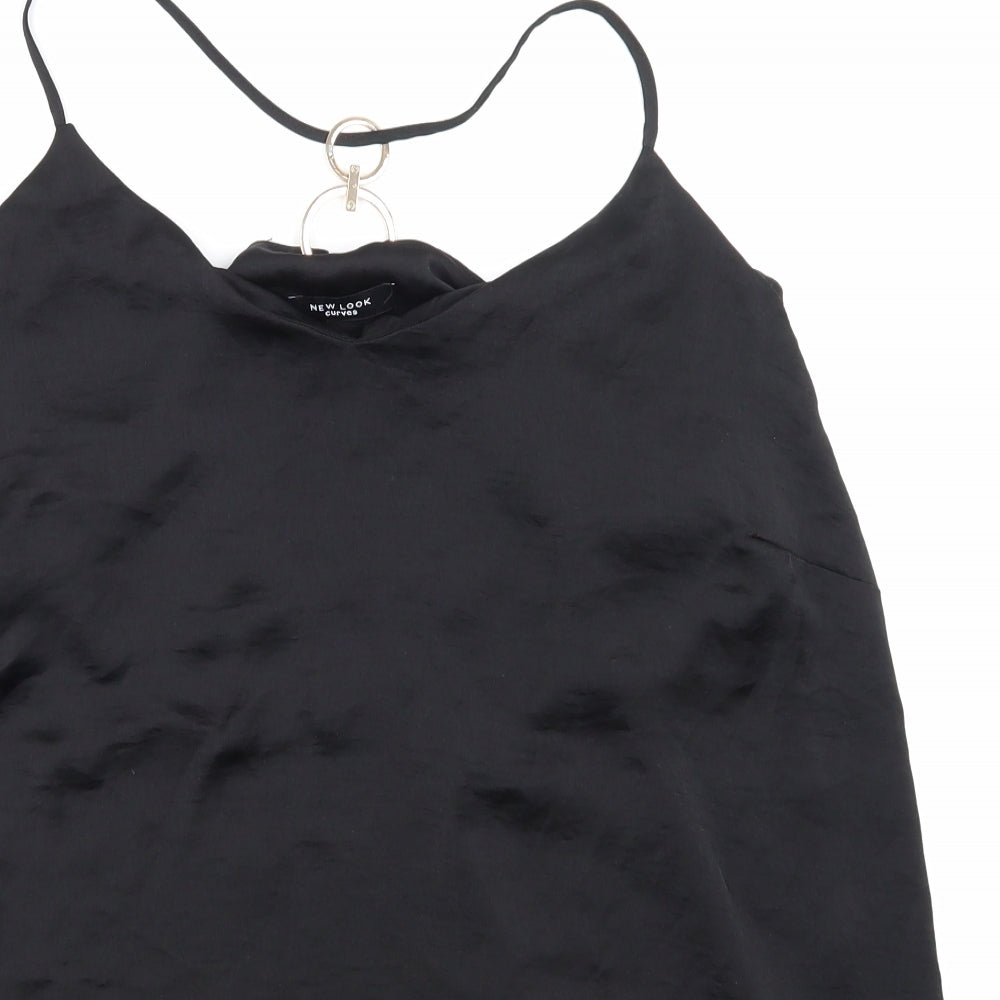 NEWLOOK Womens Black   Basic Blouse Size 20