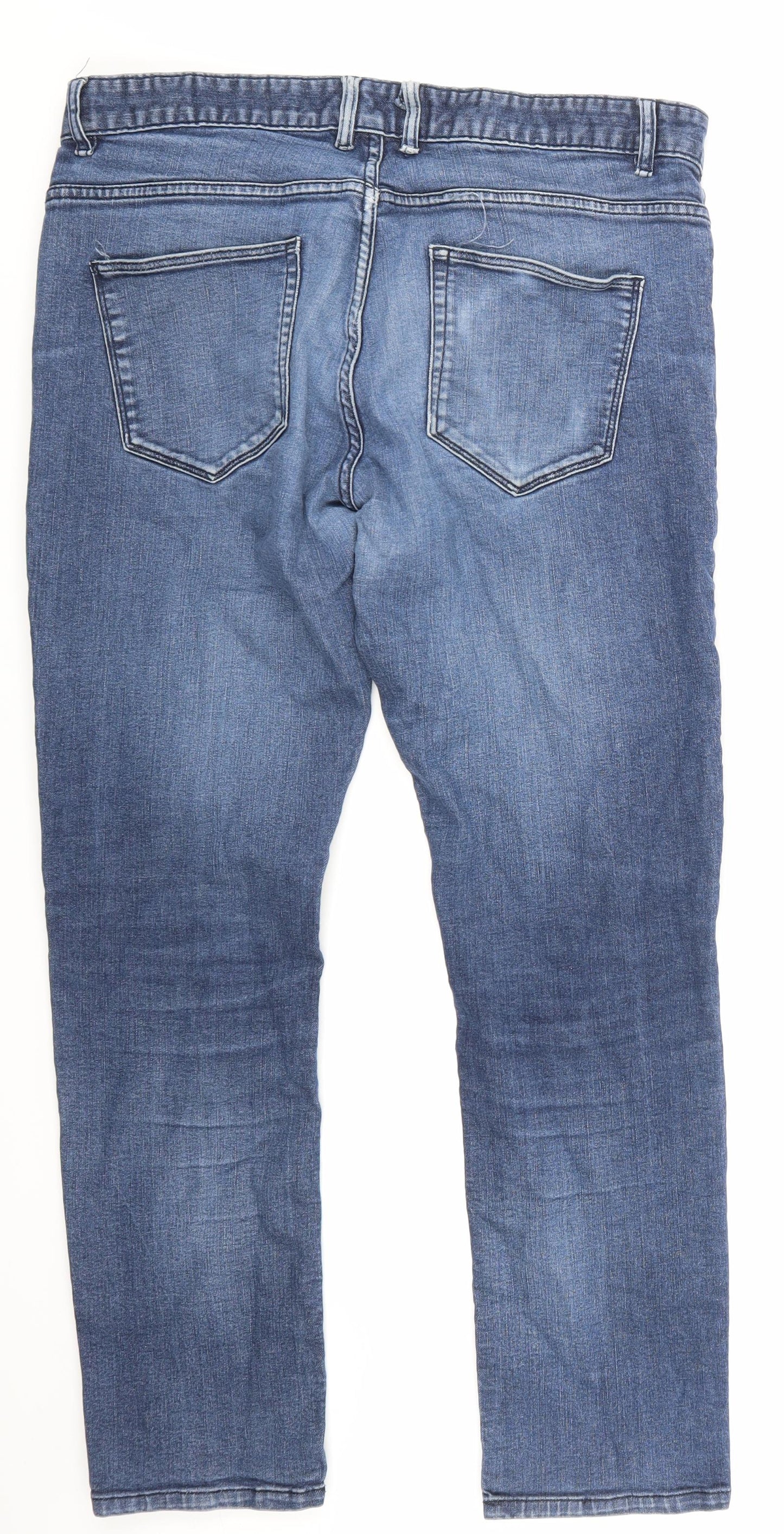 easy denim Mens Blue  Denim Skinny Jeans Size 36 in L32 in