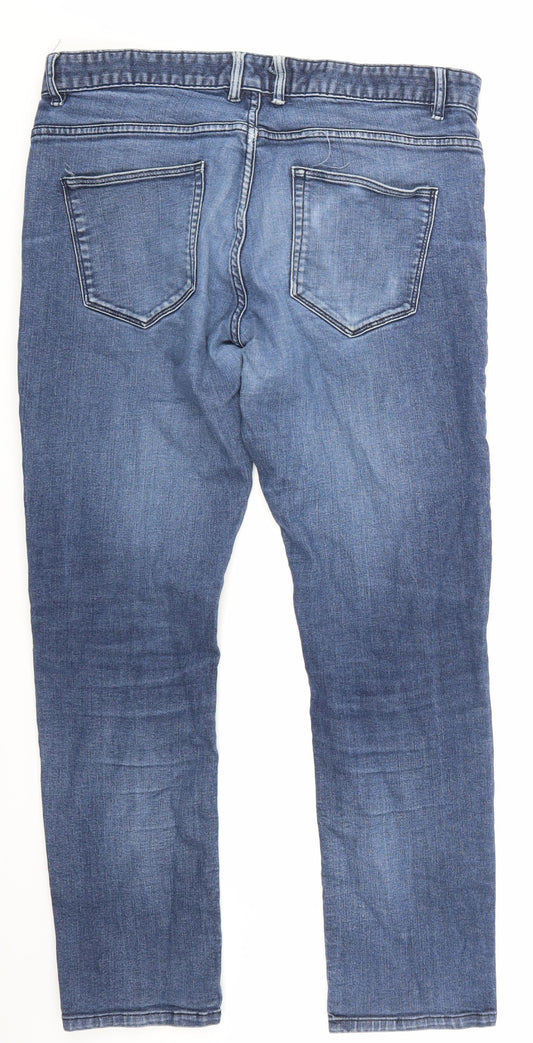 easy denim Mens Blue  Denim Skinny Jeans Size 36 in L32 in