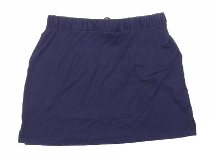 Marks and Spencer Womens Blue   Mini Skirt Size 12
