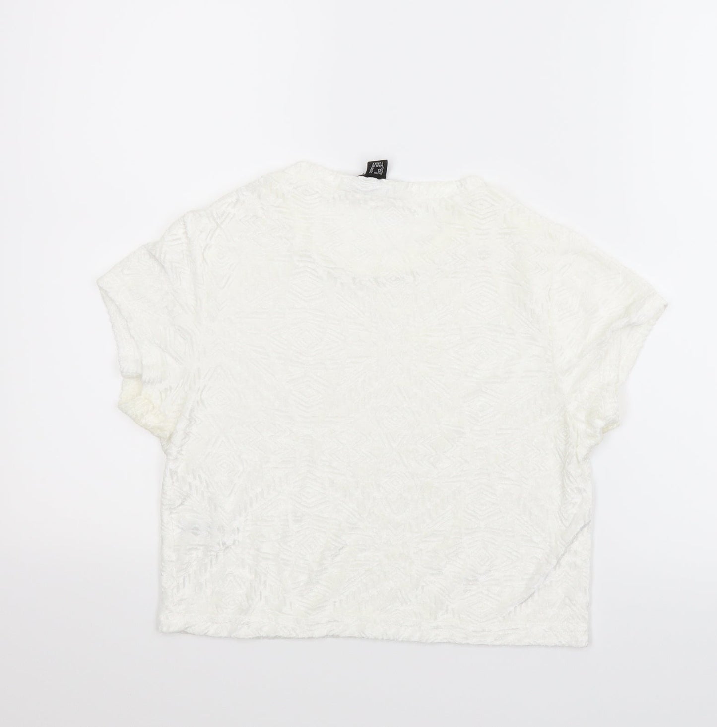 Atmosphere Womens White   Basic T-Shirt Size 14