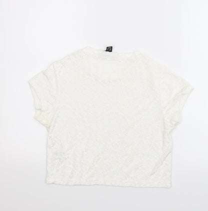 Atmosphere Womens White   Basic T-Shirt Size 14