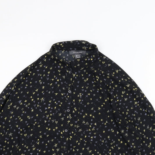 Primark Womens Black   Basic Blouse Size 10
