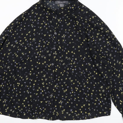 Primark Womens Black   Basic Blouse Size 10