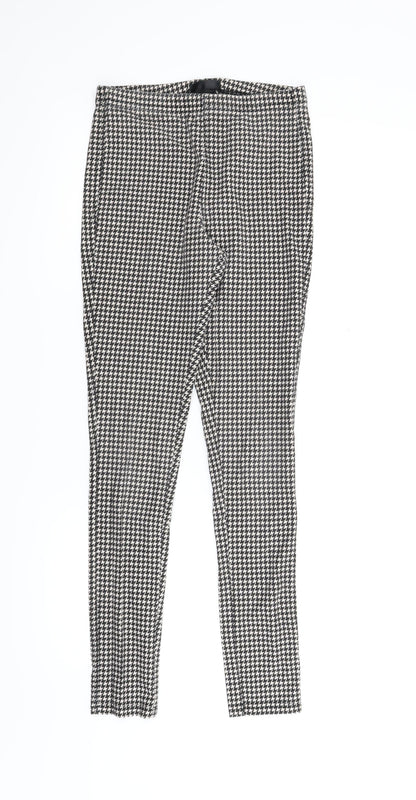 Womens UK Size 10 Topshop Regular Fit Carrot Black Trousers
