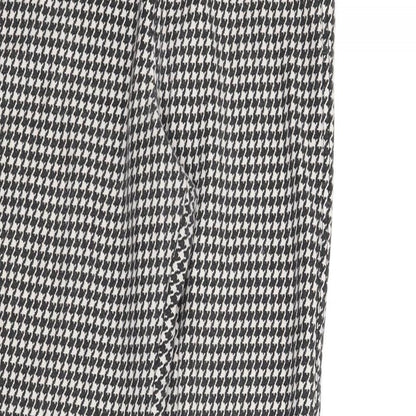 Womens UK Size 10 Topshop Regular Fit Carrot Black Trousers