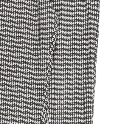 Womens UK Size 10 Topshop Regular Fit Carrot Black Trousers