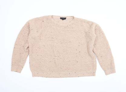 Topshop Womens Pink   Pullover Jumper Size 14