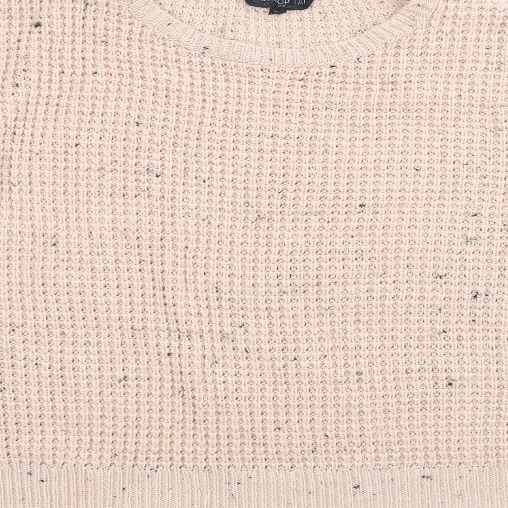 Topshop Womens Pink   Pullover Jumper Size 14