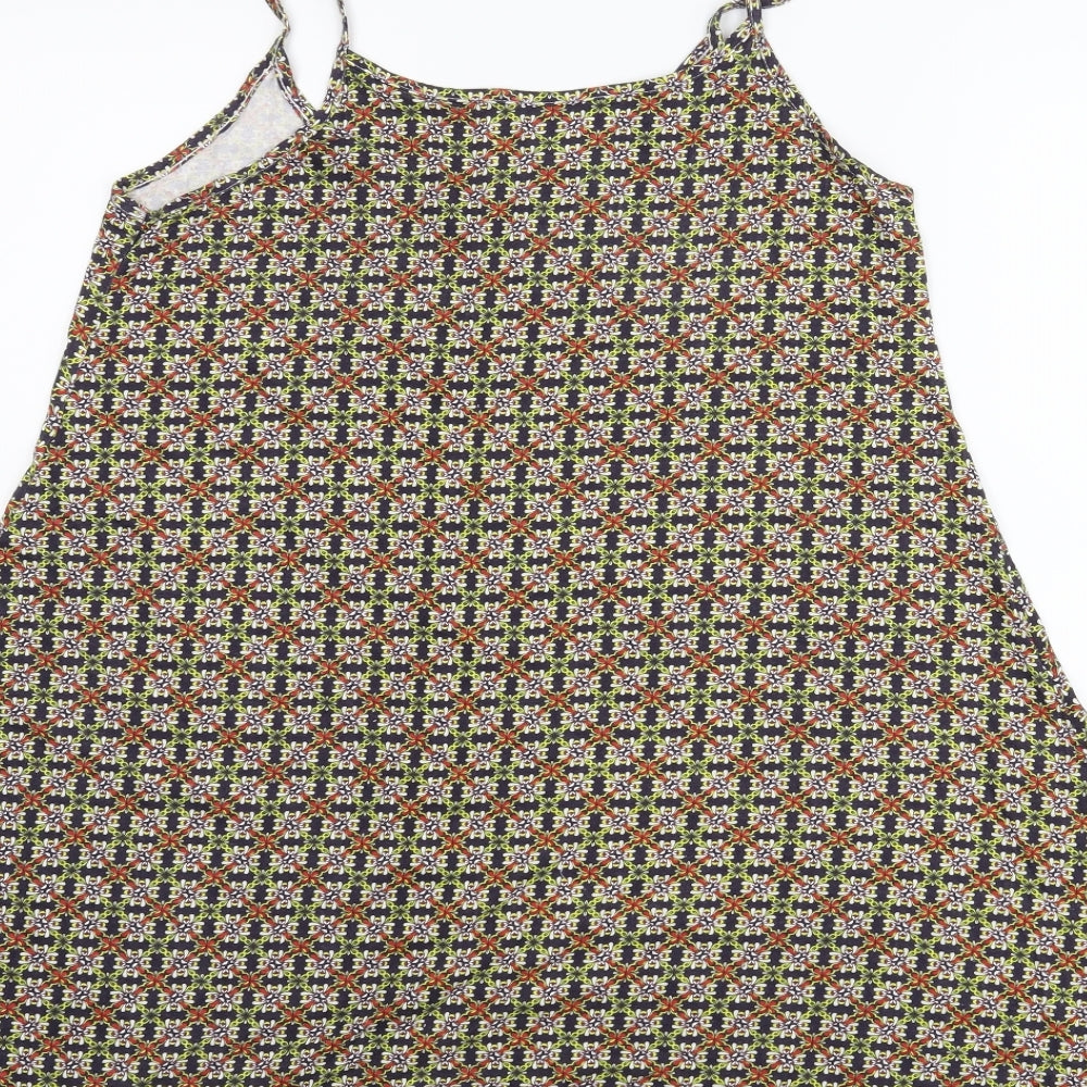 Womens UK Size 12 Atmosphere Multicoloured Tunic Blouse