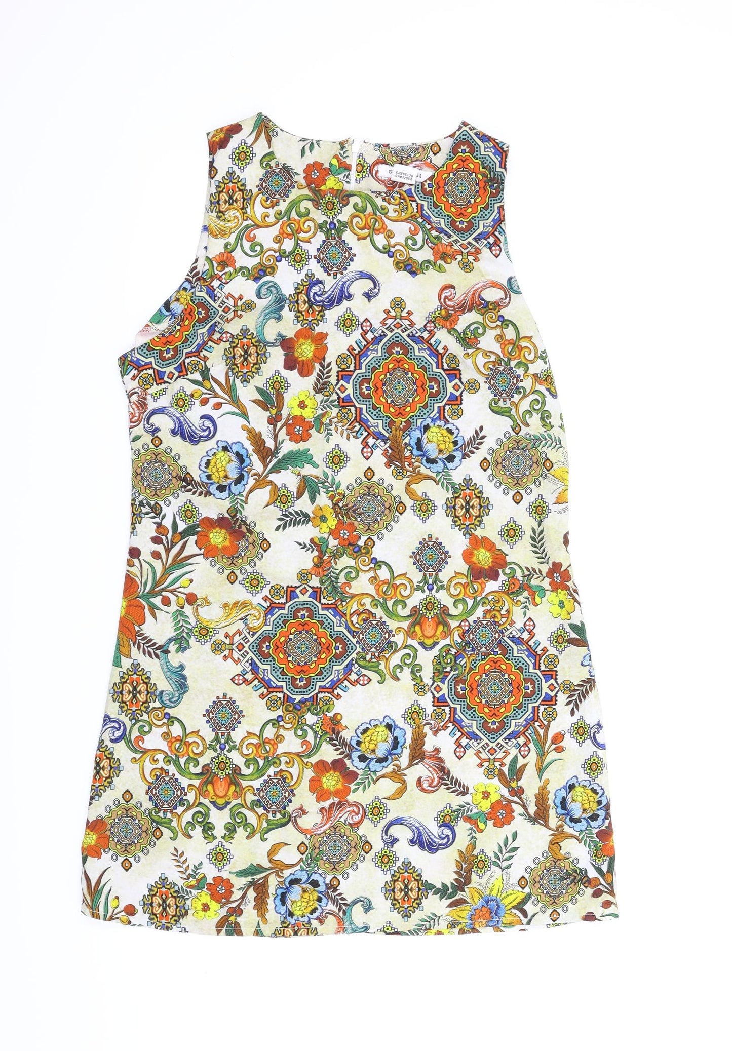 Glamorous Womens Multicoloured Batik  A-Line  Size M