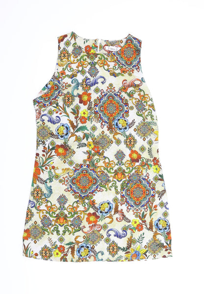 Glamorous Womens Multicoloured Batik  A-Line  Size M