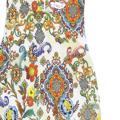 Glamorous Womens Multicoloured Batik  A-Line  Size M
