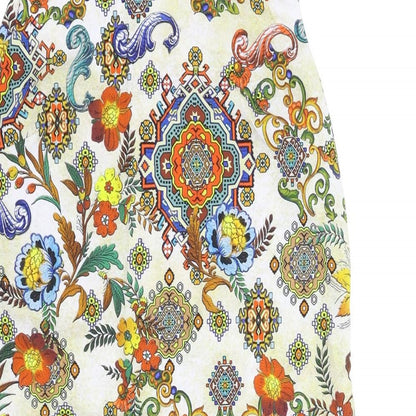 Glamorous Womens Multicoloured Batik  A-Line  Size M