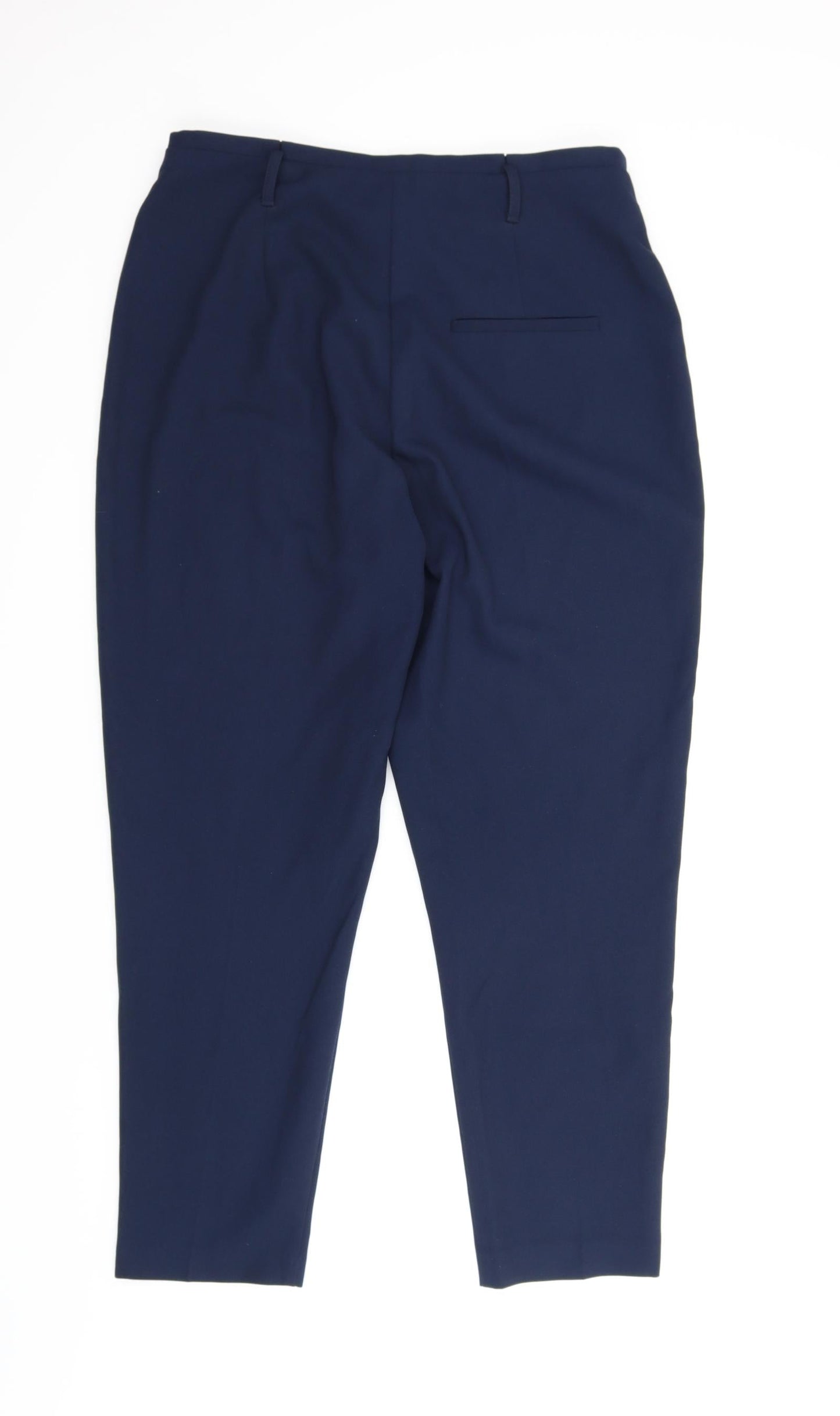 Womens UK Size 14 Atmosphere Regular Fit Carrot Blue Trousers