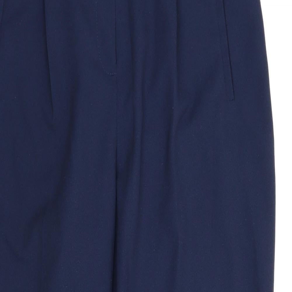 Womens UK Size 14 Atmosphere Regular Fit Carrot Blue Trousers