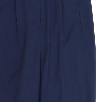 Womens UK Size 14 Atmosphere Regular Fit Carrot Blue Trousers