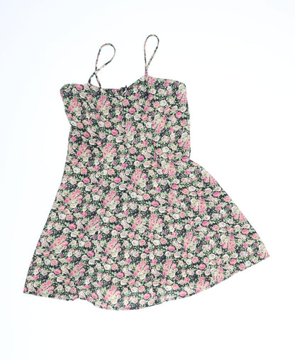 Sense Womens Multicoloured Floral  A-Line  Size M