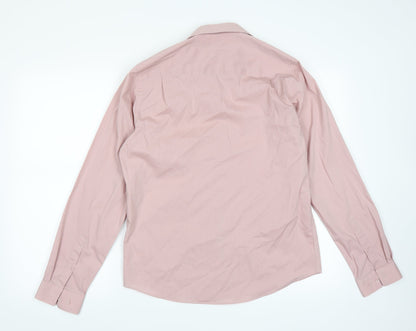 Cedar Wood State Mens Pink    Dress Shirt Size M