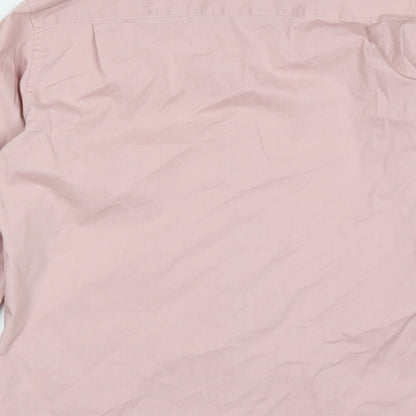 Cedar Wood State Mens Pink    Dress Shirt Size M