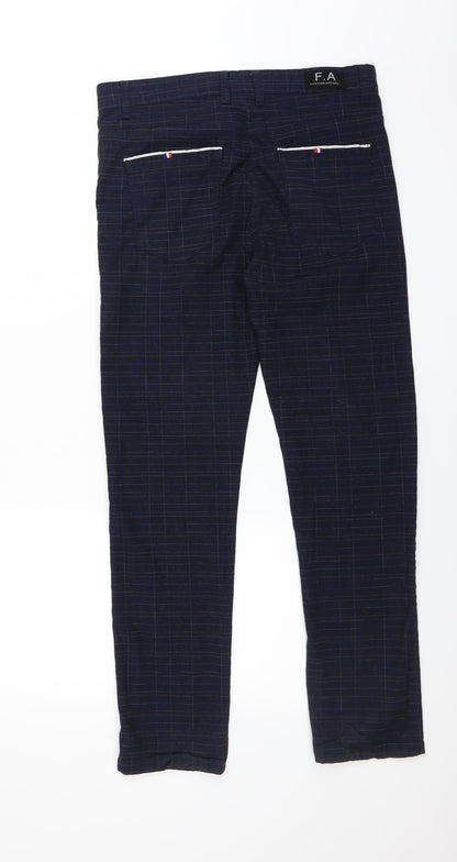 Fashion Apparel Mens Blue   Trousers  Size 34 in L29 in