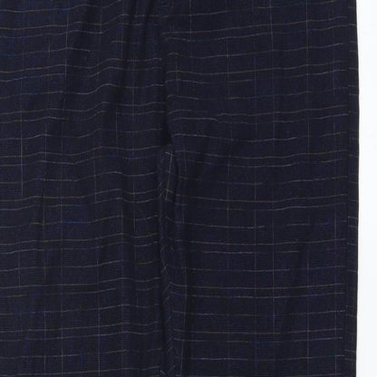 Fashion Apparel Mens Blue   Trousers  Size 34 in L29 in