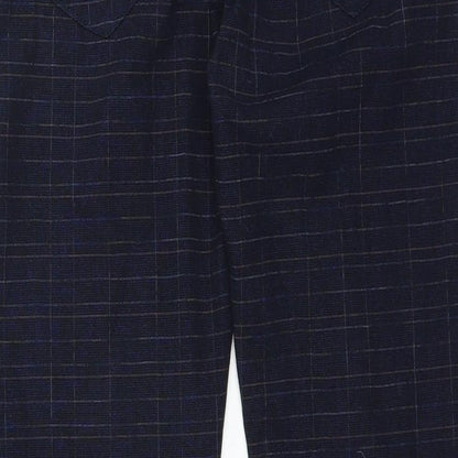 Fashion Apparel Mens Blue   Trousers  Size 34 in L29 in