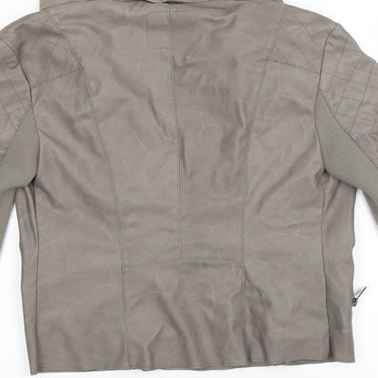 Womens UK Size 10 New Look Grey Jacket