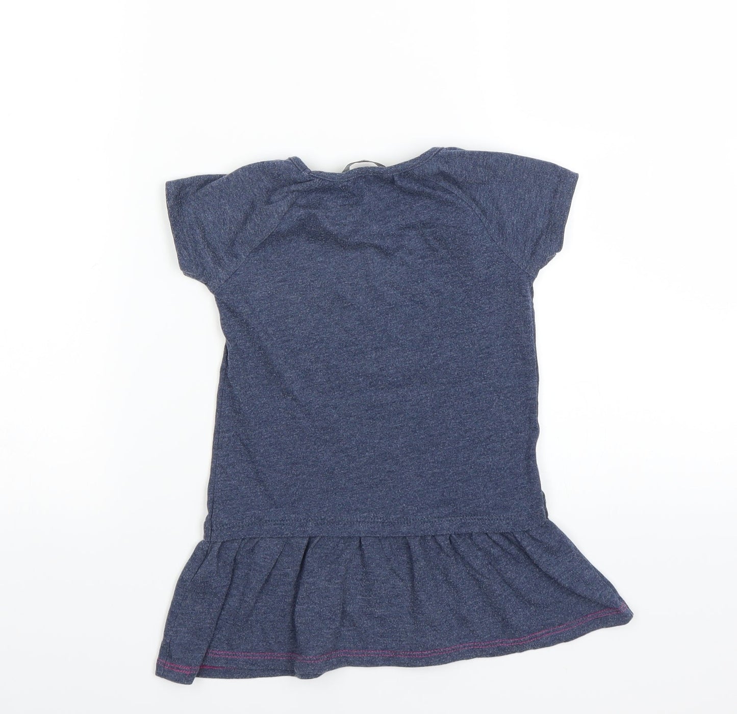 George Girls Black   T-Shirt Dress  Size 2-3 Years