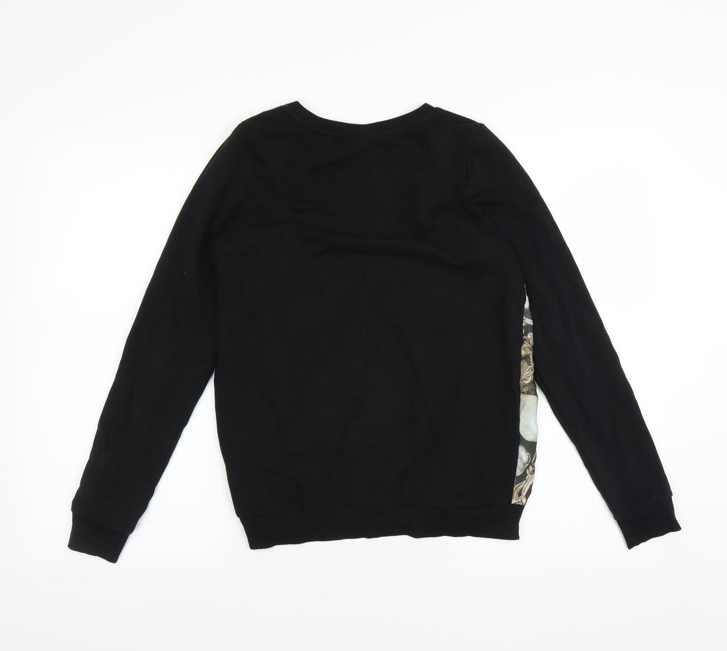 Womens UK Size 6 NEXT Black Pullover Sweatshirt