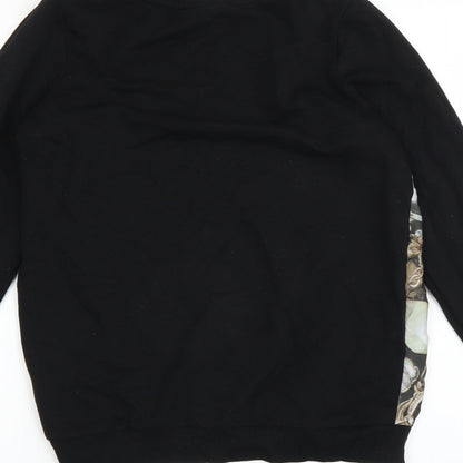 Womens UK Size 6 NEXT Black Pullover Sweatshirt