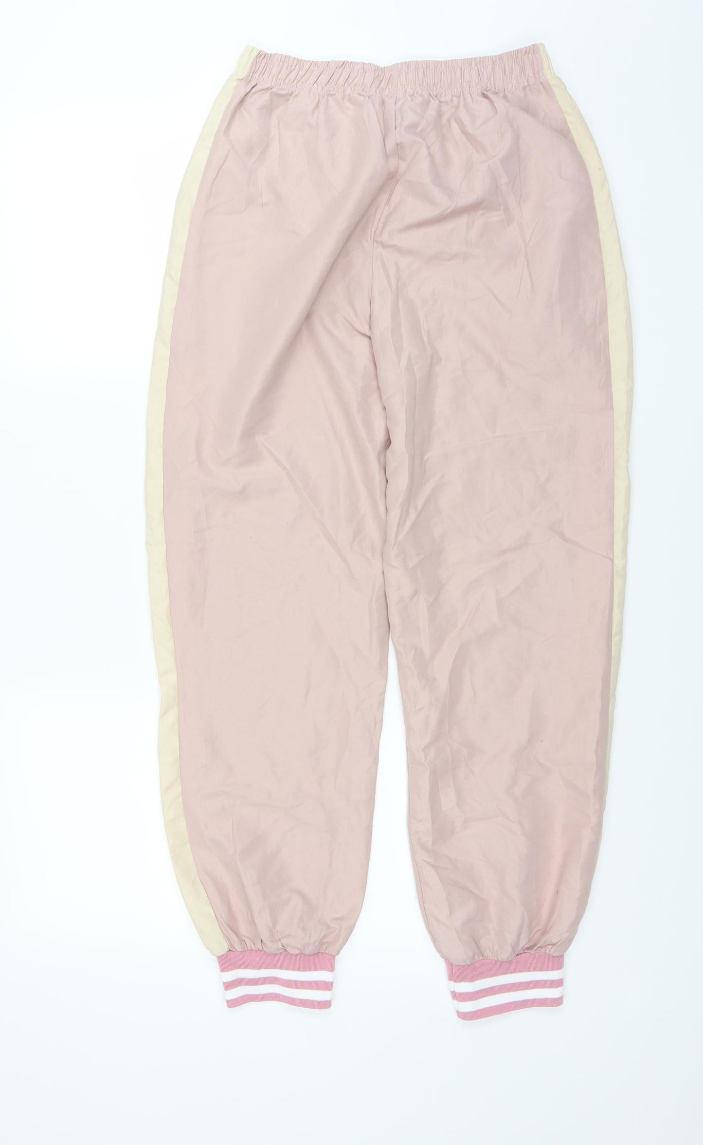 Womens UK Size L ellesse Regular Fit Jogger Pink Trousers