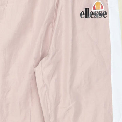 Womens UK Size L ellesse Regular Fit Jogger Pink Trousers