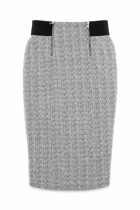 F&F Womens Grey   Straight & Pencil Skirt Size 6