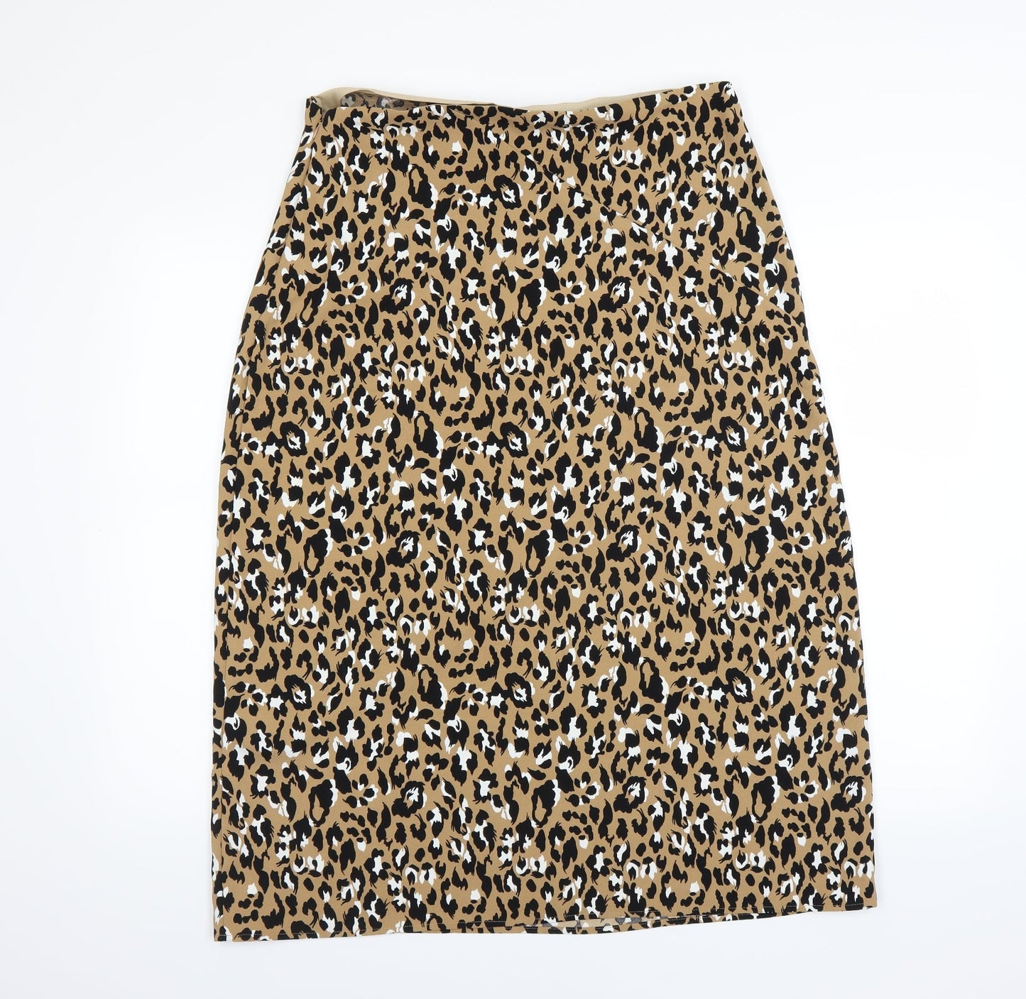 NEXT Womens Brown Animal Print  A-Line Skirt Size 34 in