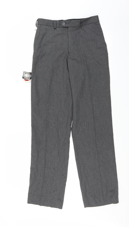 Mens UK Size 29 in Cat Ballou Regular Fit  Grey Trousers