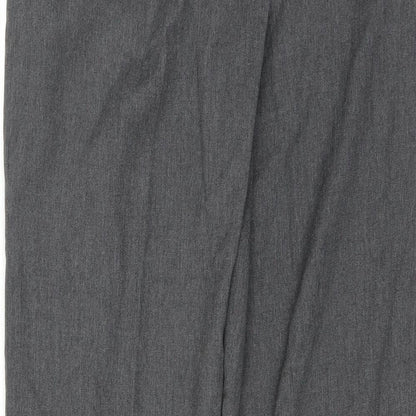 Mens UK Size 29 in Cat Ballou Regular Fit  Grey Trousers