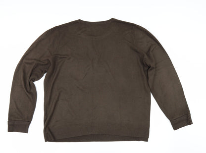 BHS Womens Brown   Pullover Jumper Size 18