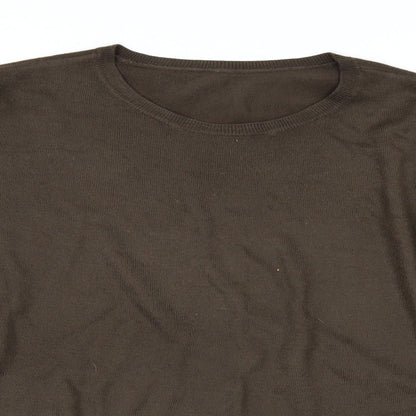 BHS Womens Brown   Pullover Jumper Size 18