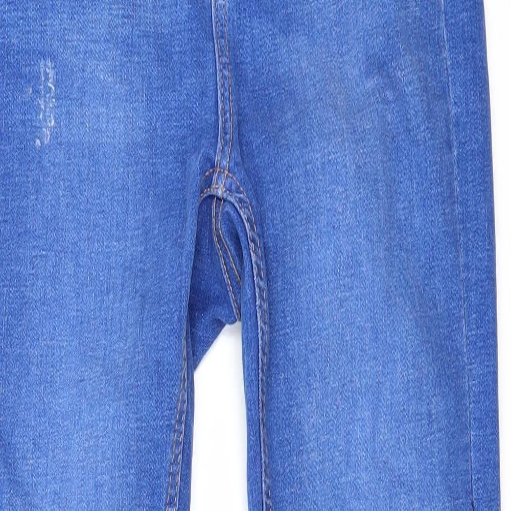 Denim & Co.` Womens Black  Denim Skinny Jeans Size 6 L27 in