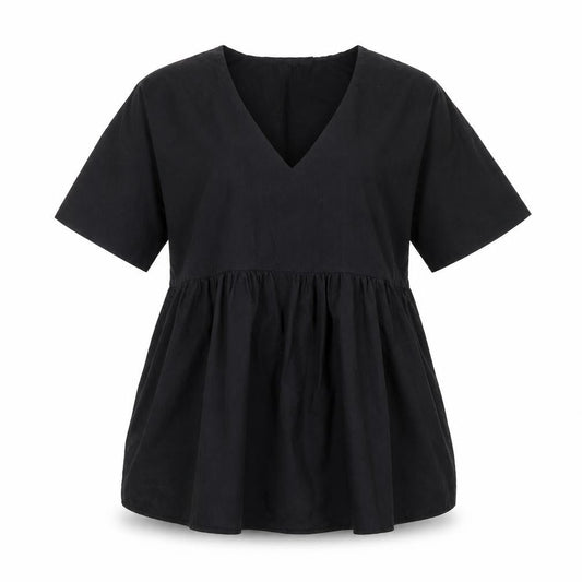 Womens UK Size 6 I SAW IT FIRST Black Tunic Blouse