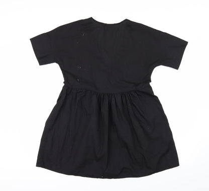 I SAW IT FIRST Womens Black   Tunic Blouse Size 6