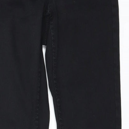 Womens UK Size 6 H&M Regular Fit Skinny Black Jeans