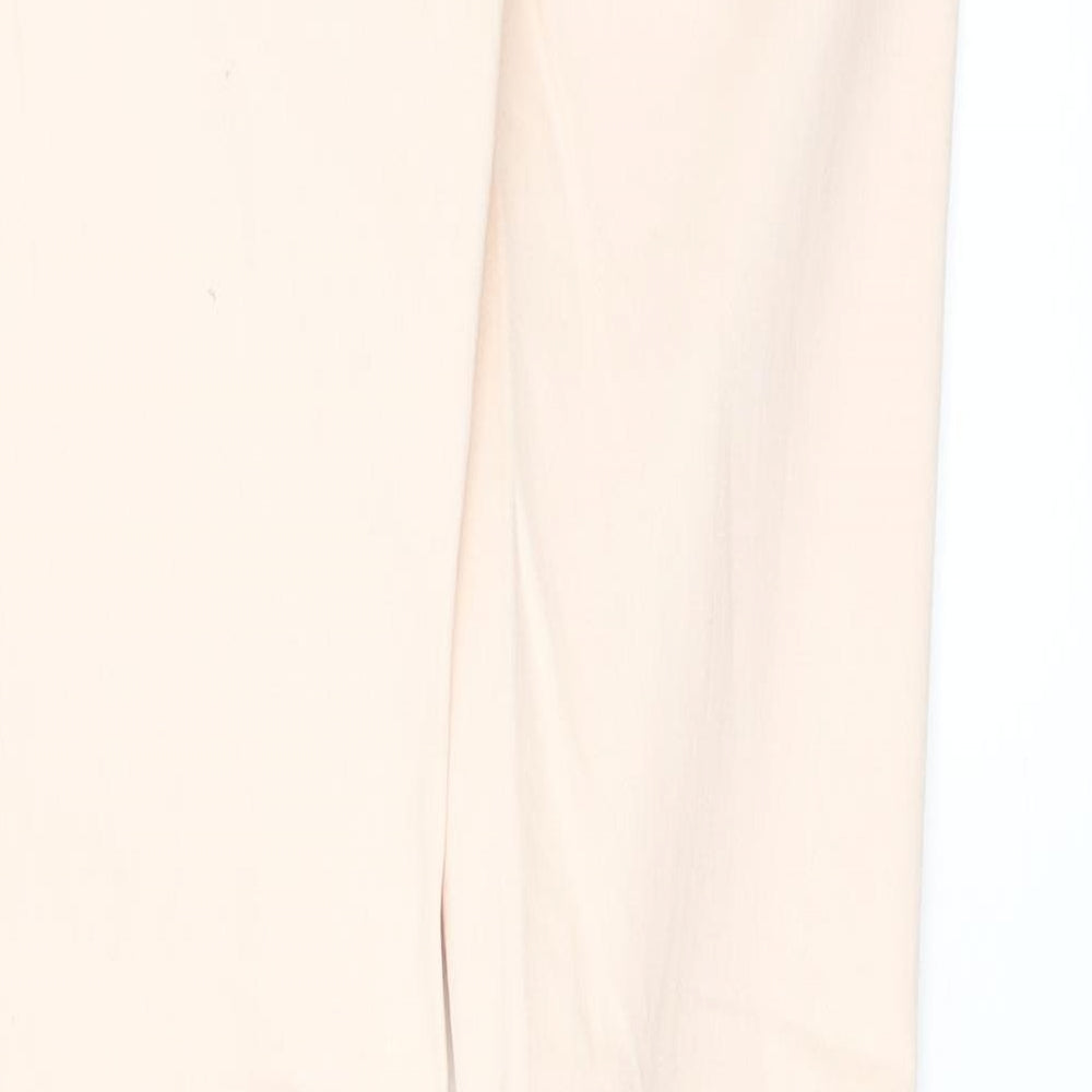 Womens UK Size 4 H&M Regular Fit Skinny Orange Jeans