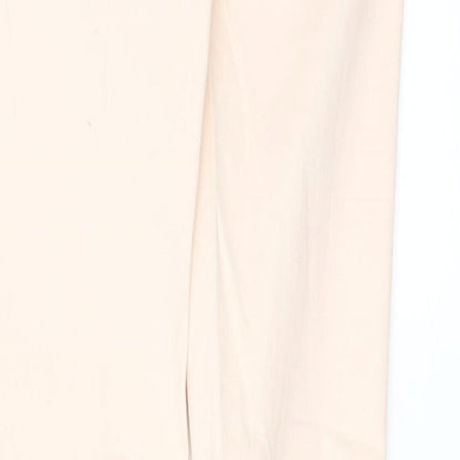 Womens UK Size 4 H&M Regular Fit Skinny Orange Jeans