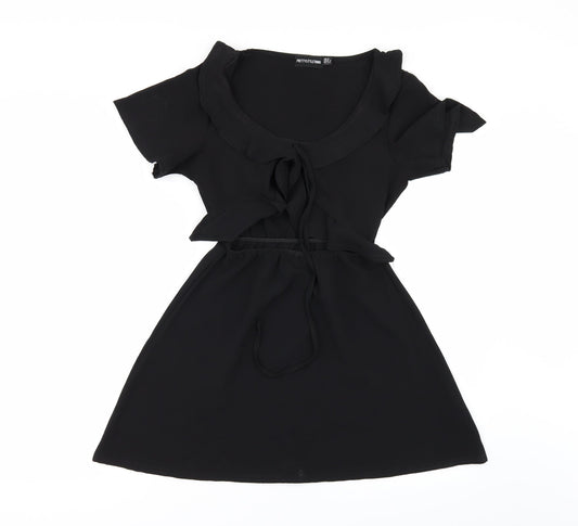 PRETTYLITTLETHING Womens Beige   A-Line  Size 6