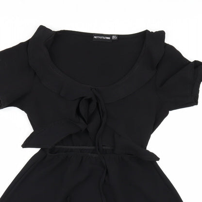 PRETTYLITTLETHING Womens Beige   A-Line  Size 6