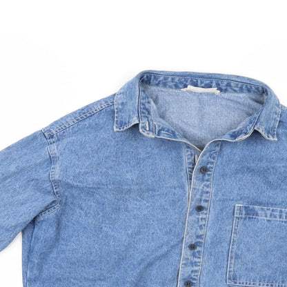 Native Youth Womens Blue  Denim Jacket  Size XS