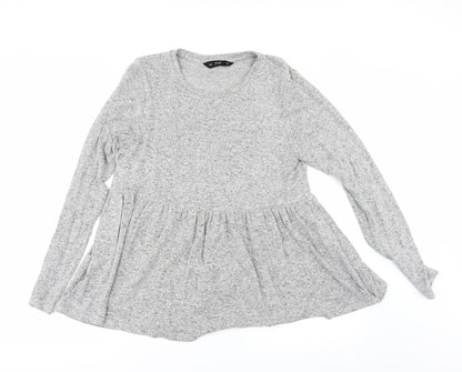 F&F Womens Grey   Pullover Jumper Size 8