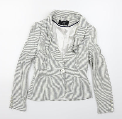 Womens UK Size 10 Atmosphere Blue Jacket